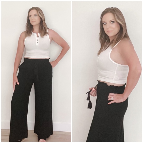 Linen Blend Pant - Picture 1 of 1